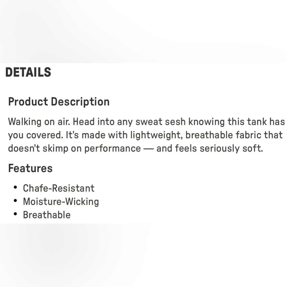 NWT - Fabletics Performance Seamless Racerback Tank - Picture 9 of 9